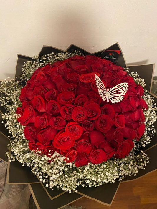 4 Dozen Roses Bouquet (50Qty)